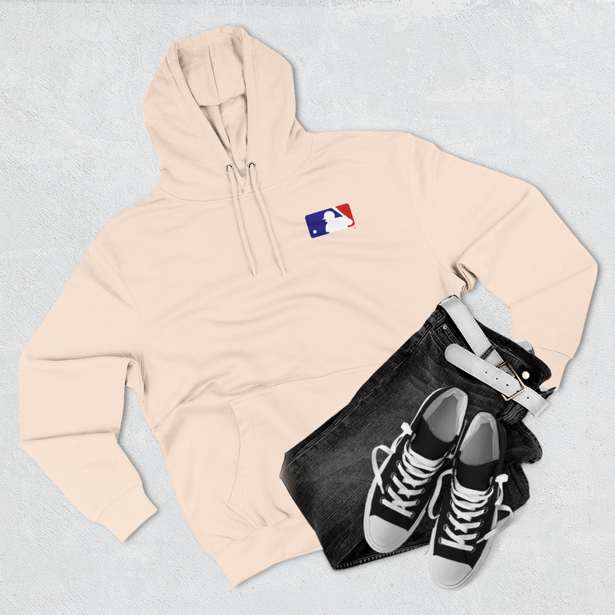 Baseball Glove Hoodie  Vintage Catcher Mitt Graphic Pullover
