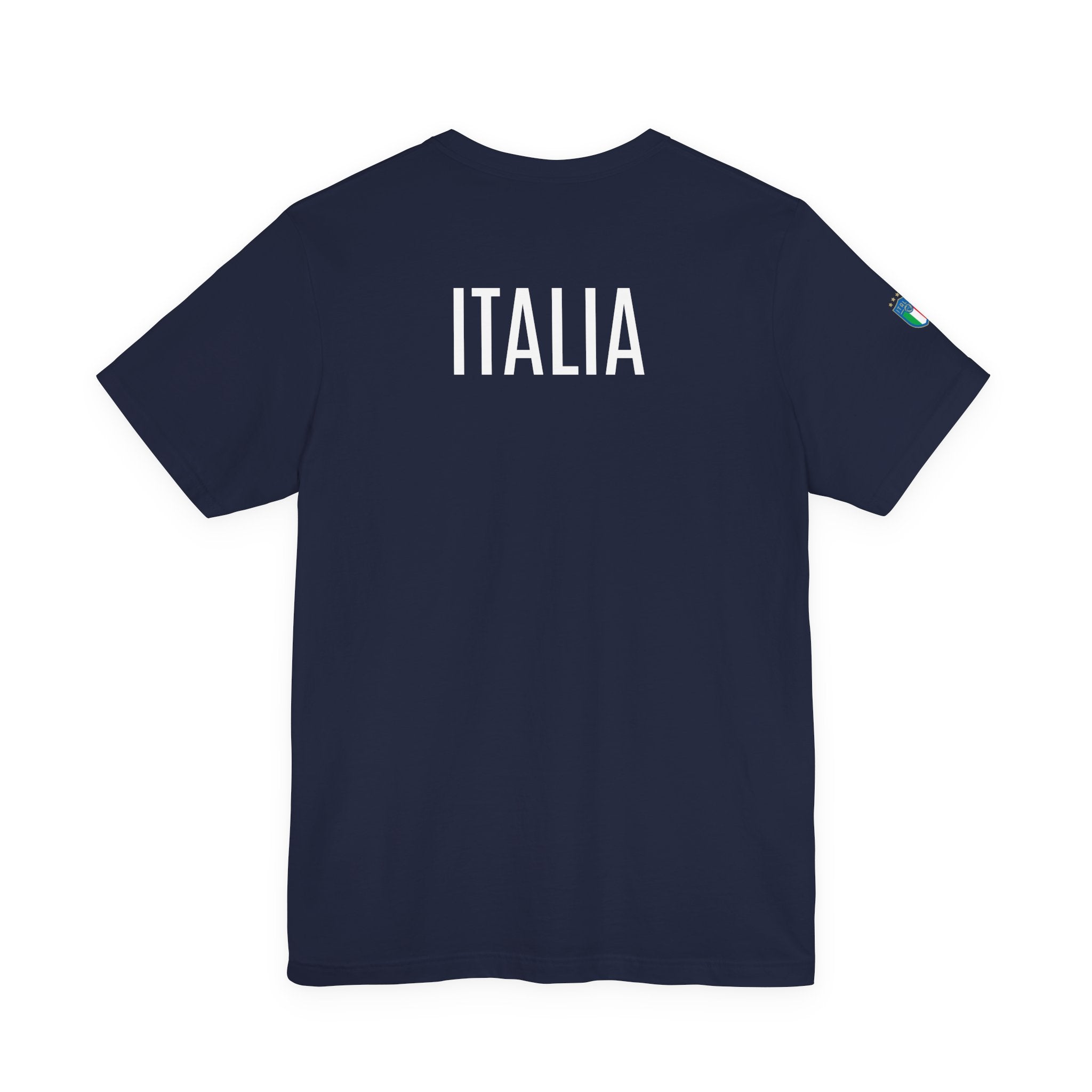 Italy Crest Tee  Italian Flag Shield T-Shirt