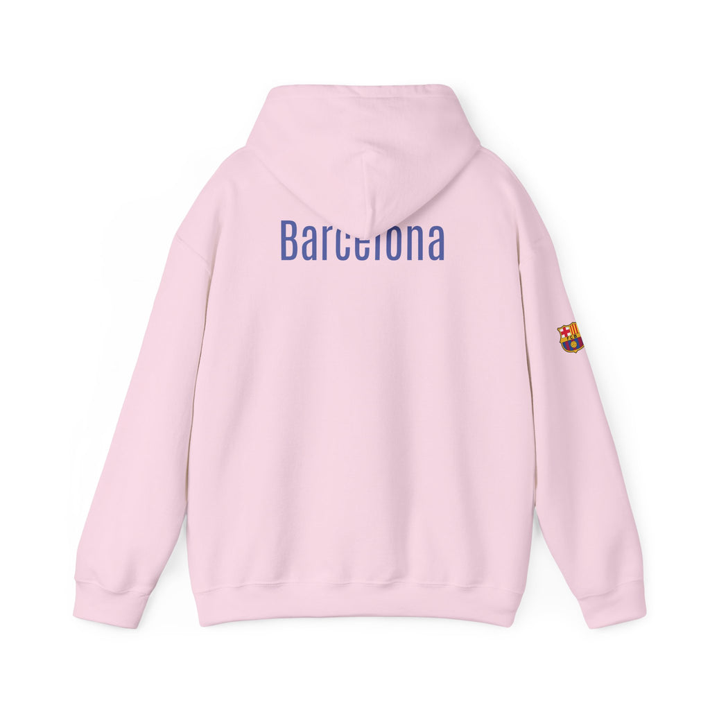 Hoodie  Barcelona Crest Hoodie with Small Badge