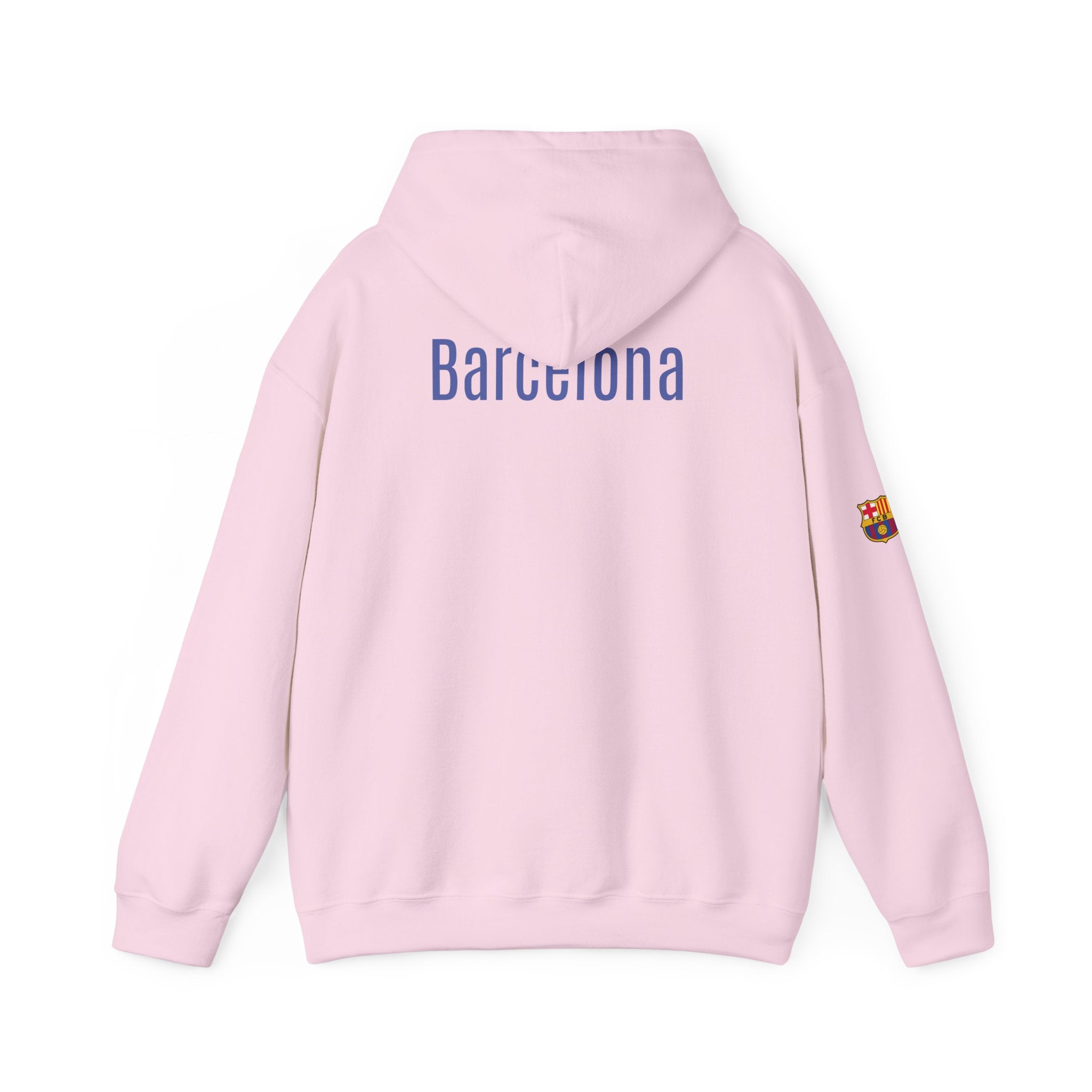 Hoodie  Barcelona Crest Hoodie with Small Badge