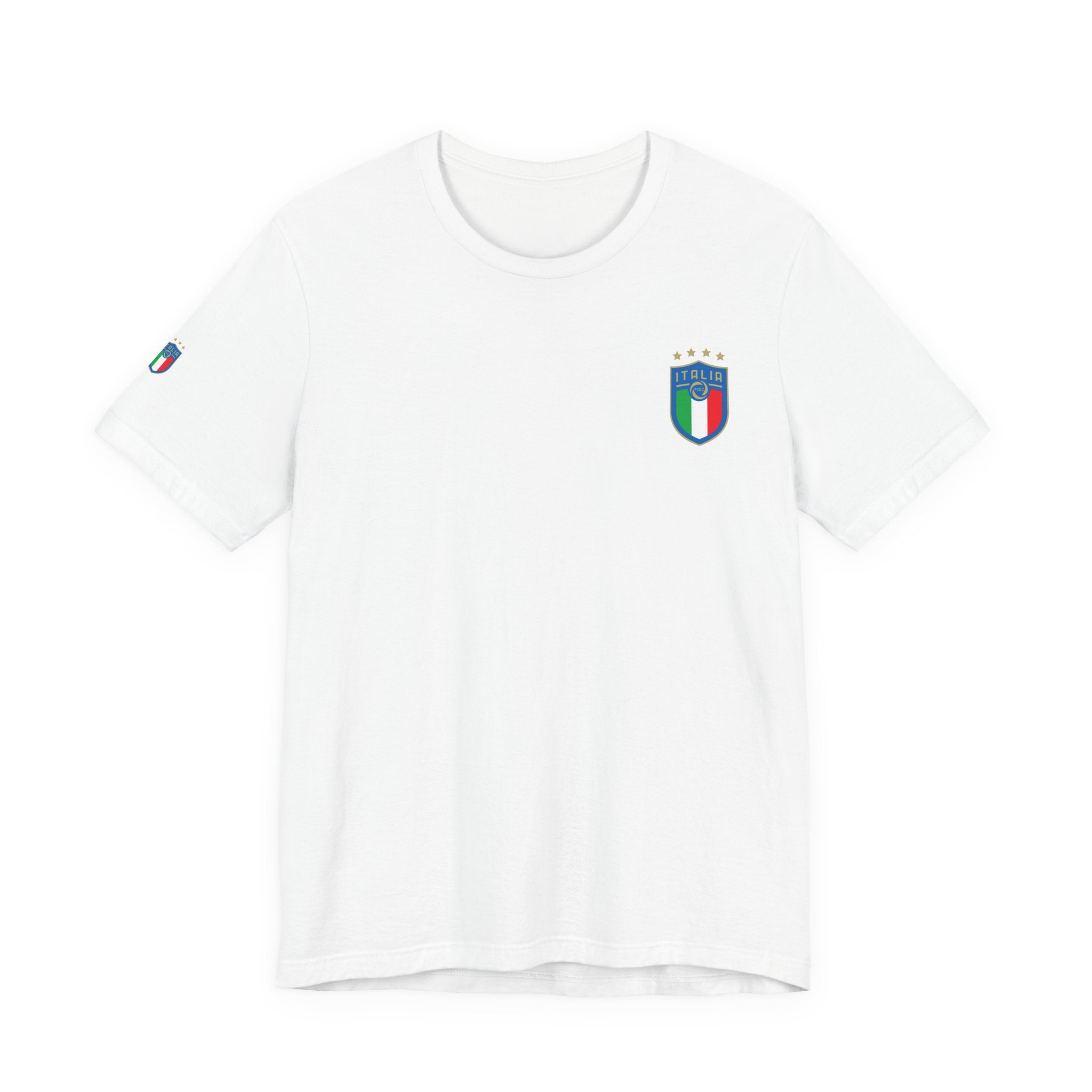 Italy Crest Tee  Italian Flag Shield T-Shirt