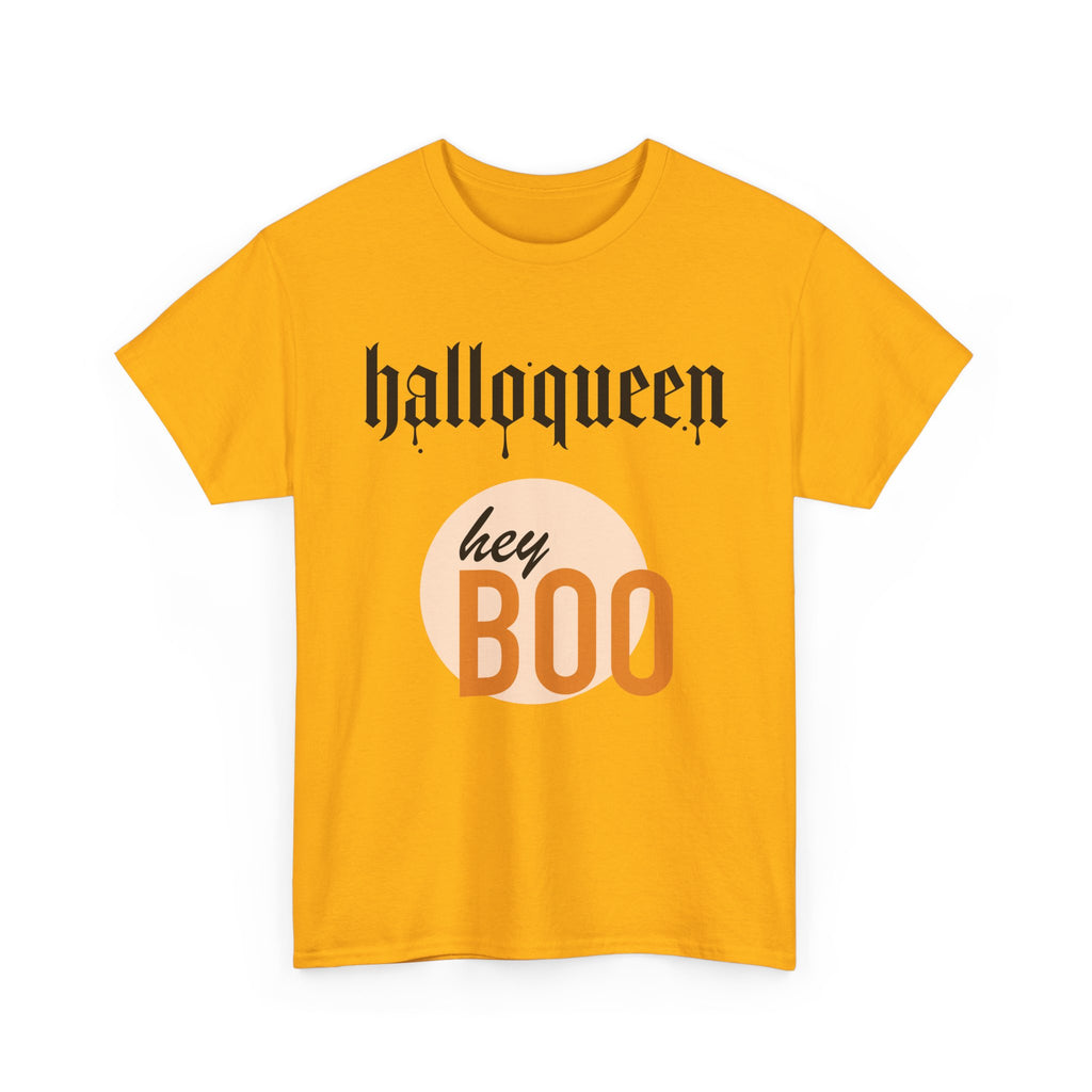 Spooky Ghost Halloween Cotton T-Shirt, Autumn Fashion Surprise for Women and Men, Unisex Tee, Scary Ghost Tee, Halloween Shirt, Fall Fashion