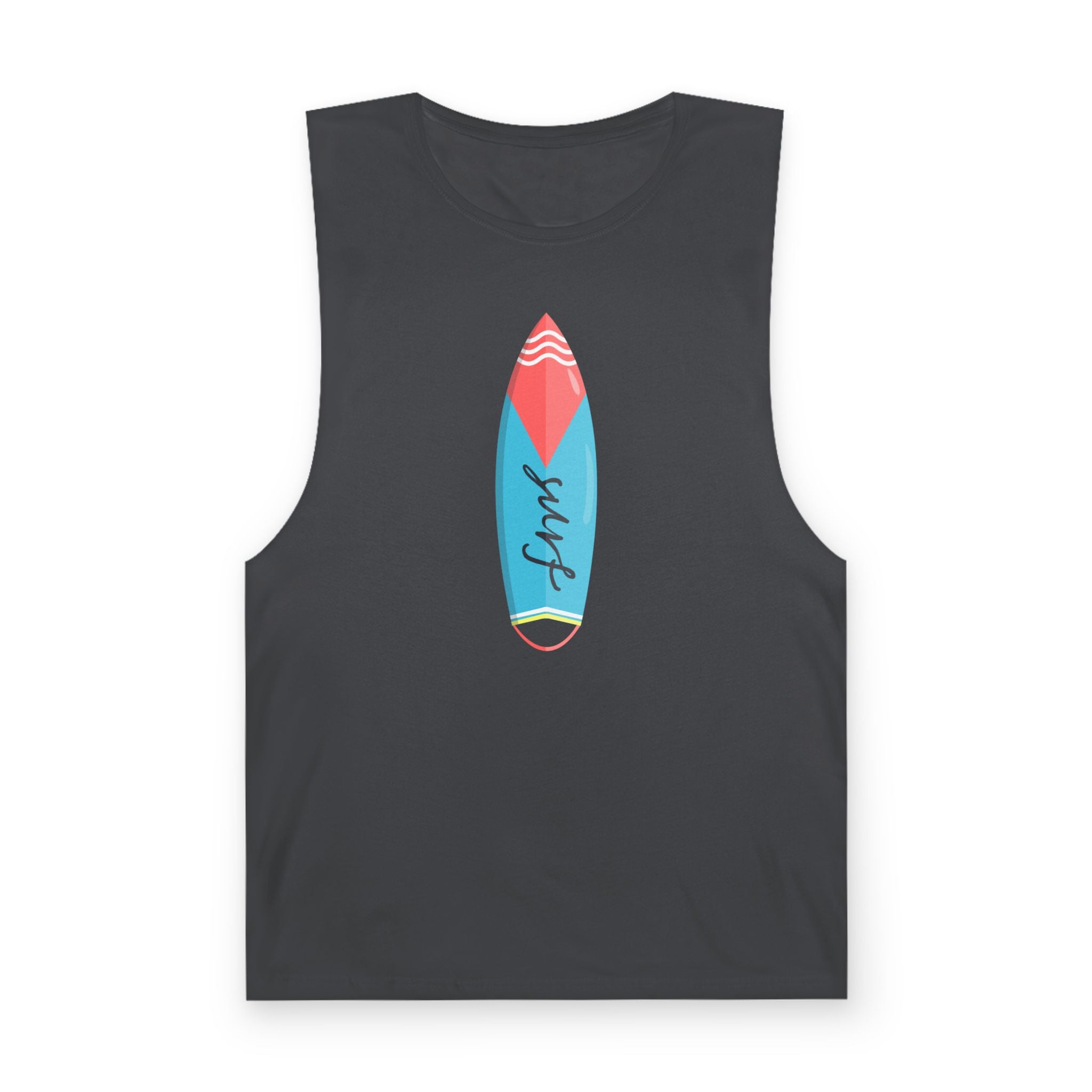 Surfboard Tank Top Miami Beach Surf Graphic Tank