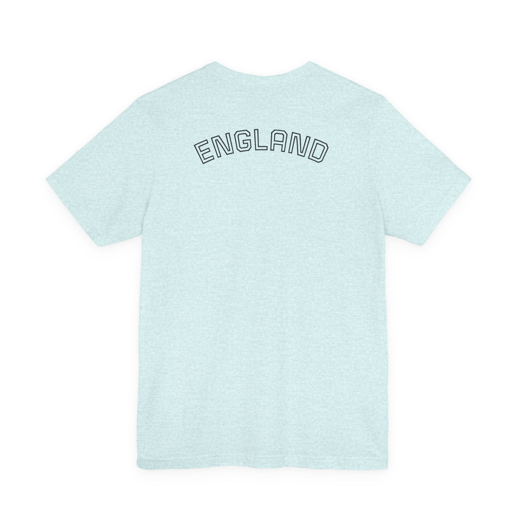 England Crest Soccer Tee — 'ENGLAND' Back Graphic