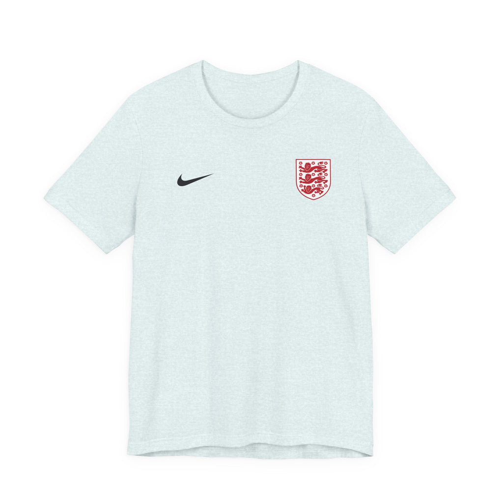 England Crest Soccer Tee — 'ENGLAND' Back Graphic