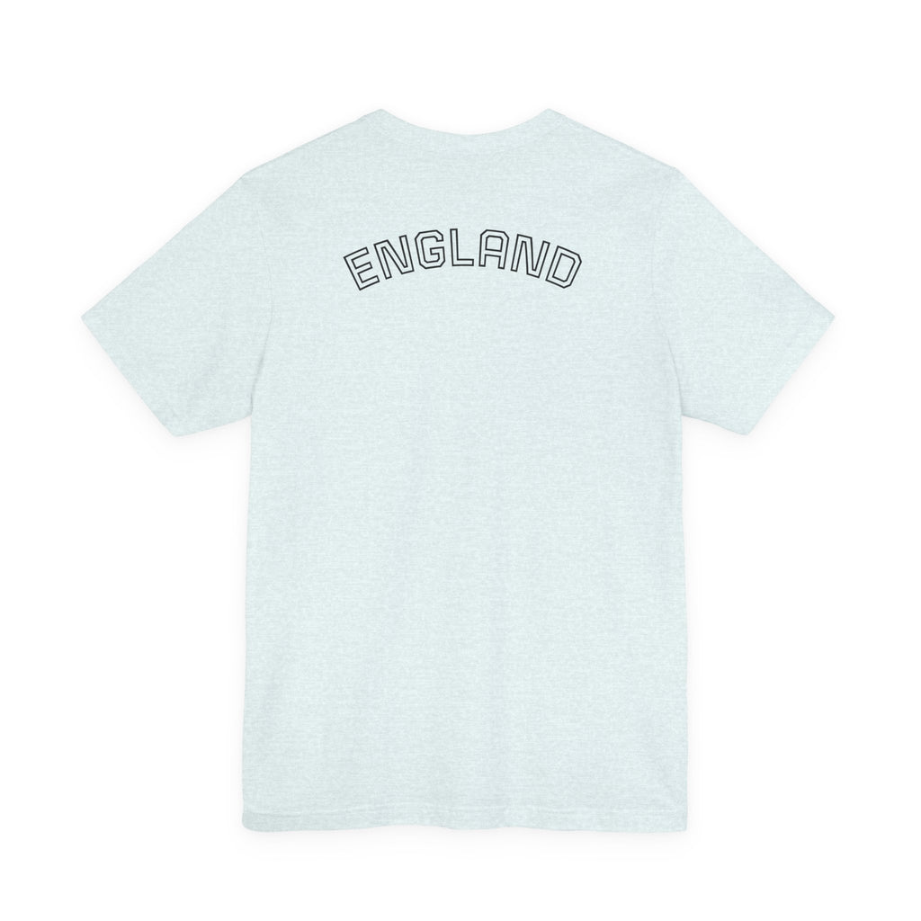 England Crest Soccer Tee — 'ENGLAND' Back Graphic