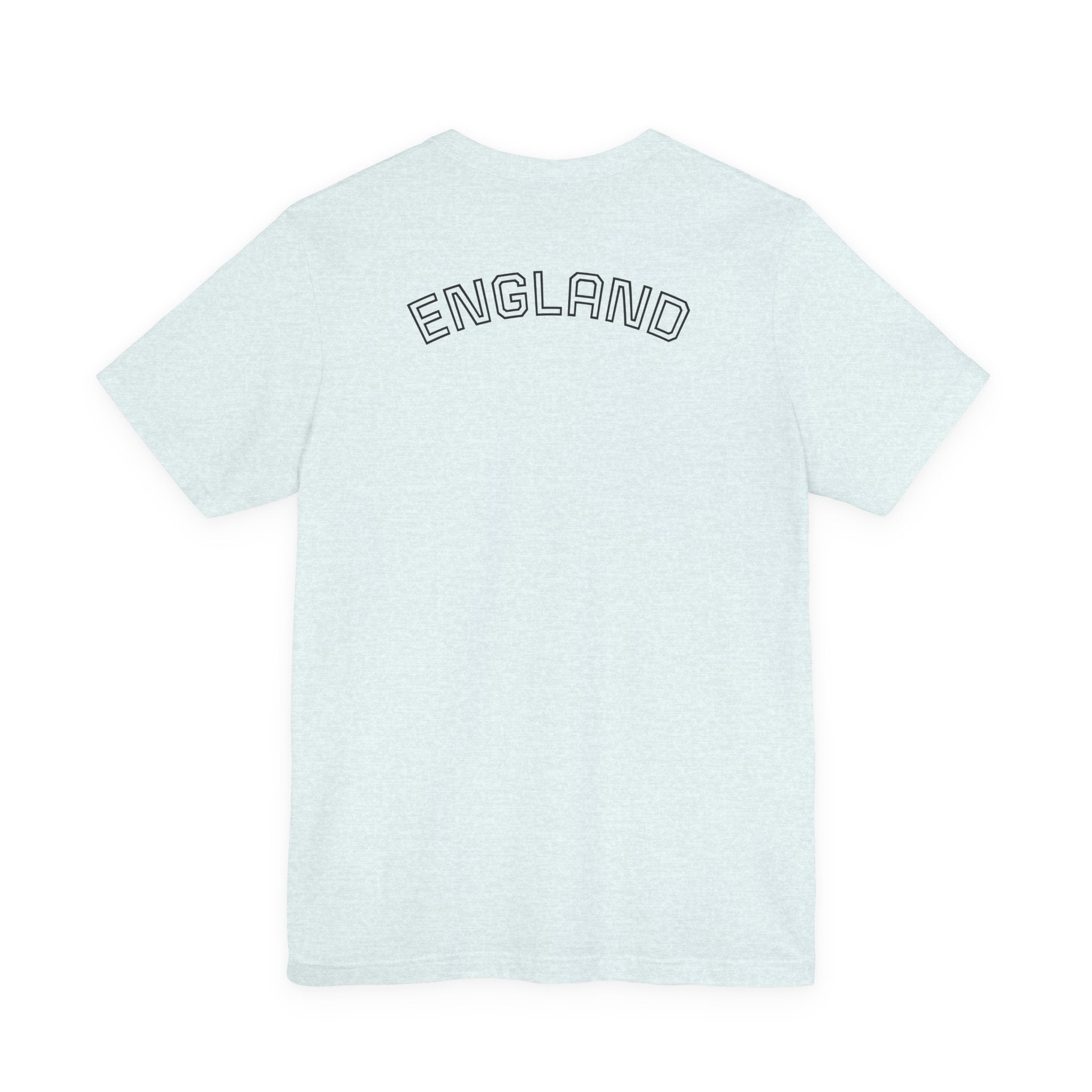 England Crest Soccer Tee — 'ENGLAND' Back Graphic