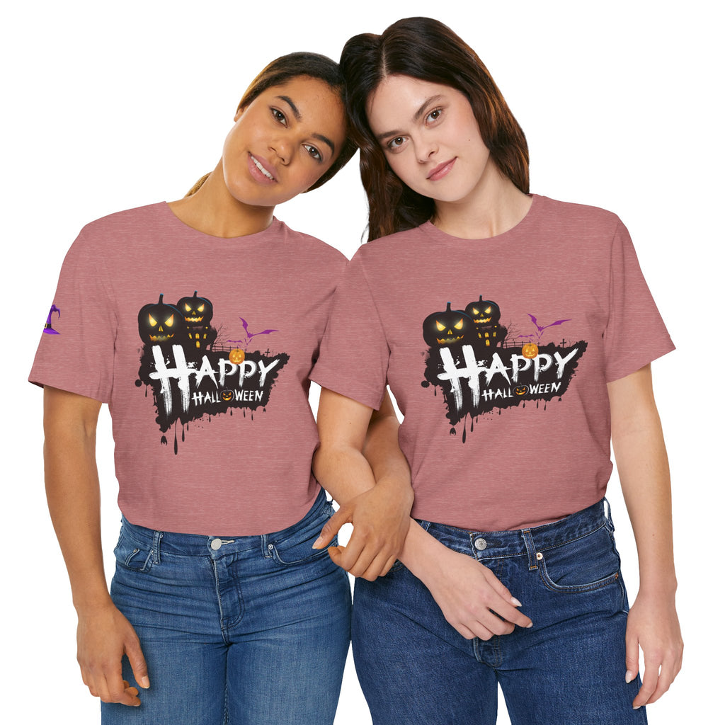 Happy Halloween Pumpkins T‑Shirt