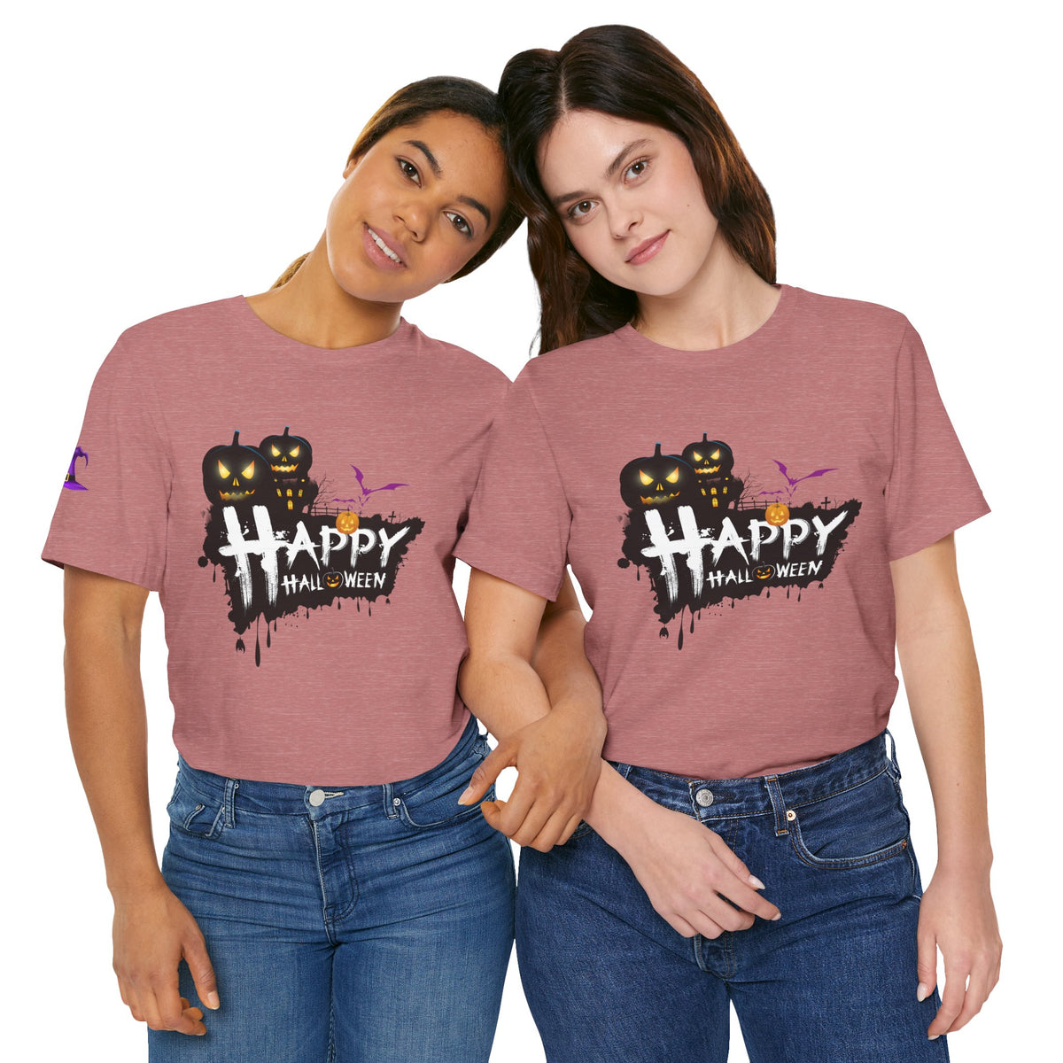 Happy Halloween Pumpkins T‑Shirt