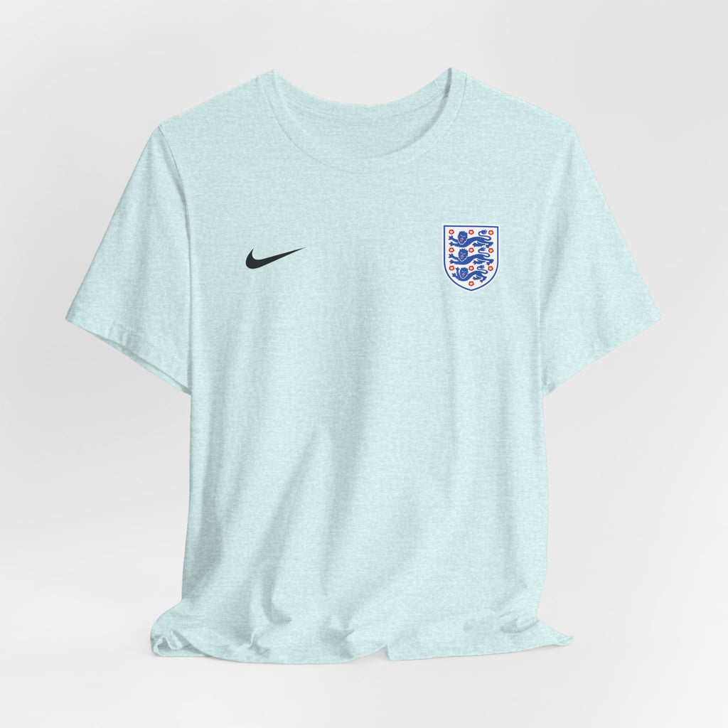 England Crest Soccer Tee — 'ENGLAND' Back Graphic