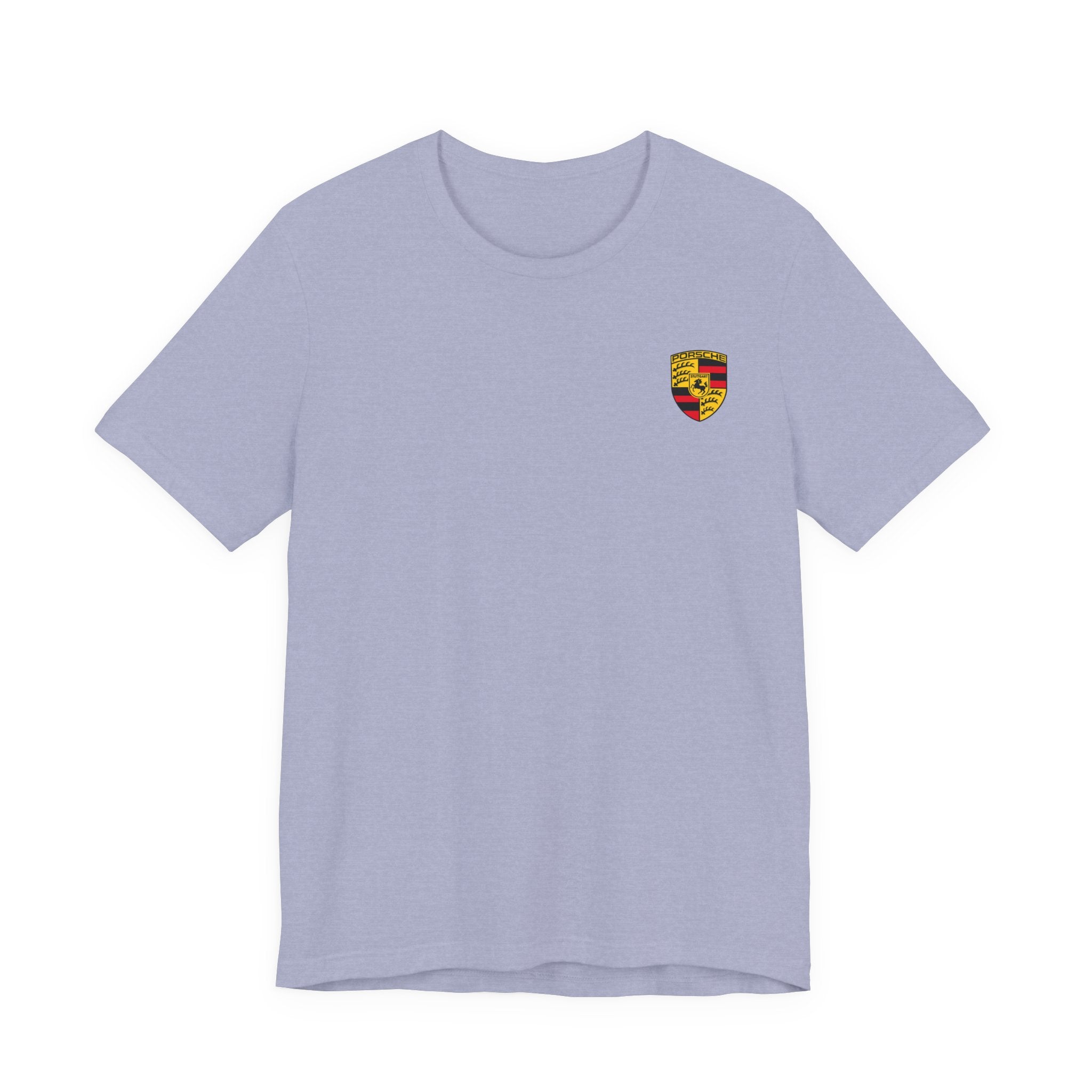 Porsche Crest Tee — Classic Logo Short Sleeve Shirt