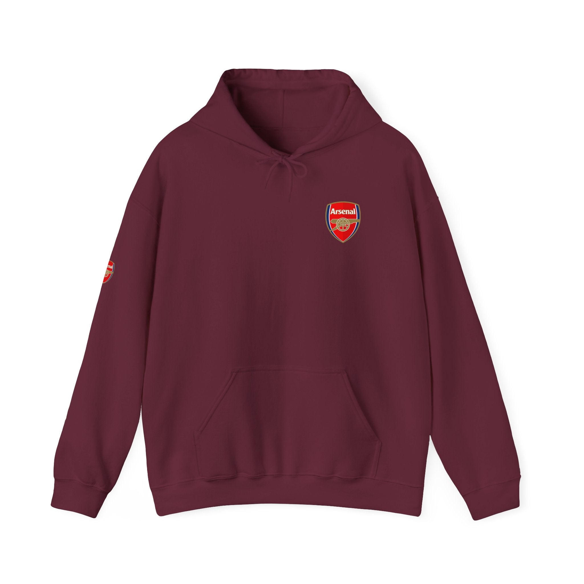 Hoodie  Arsenal FC Crest & Back Text Pullover