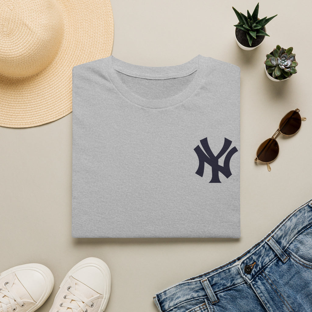 NY Logo T-Shirt | Minimal Baseball Graphic Tee