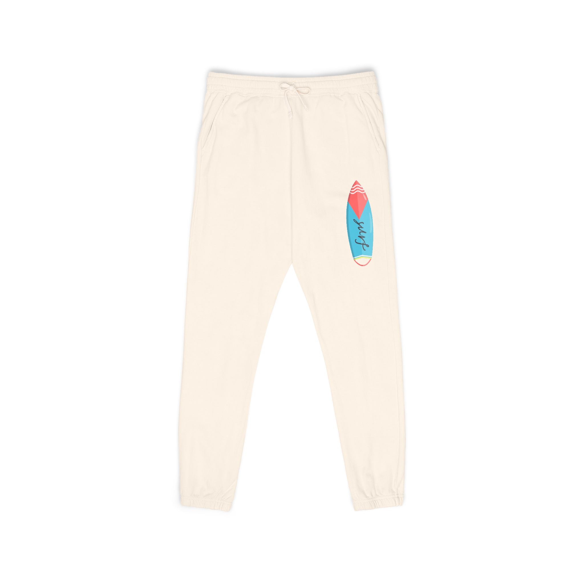 Surfboard Graphic Sweatpants  Coastal Lounge Joggers