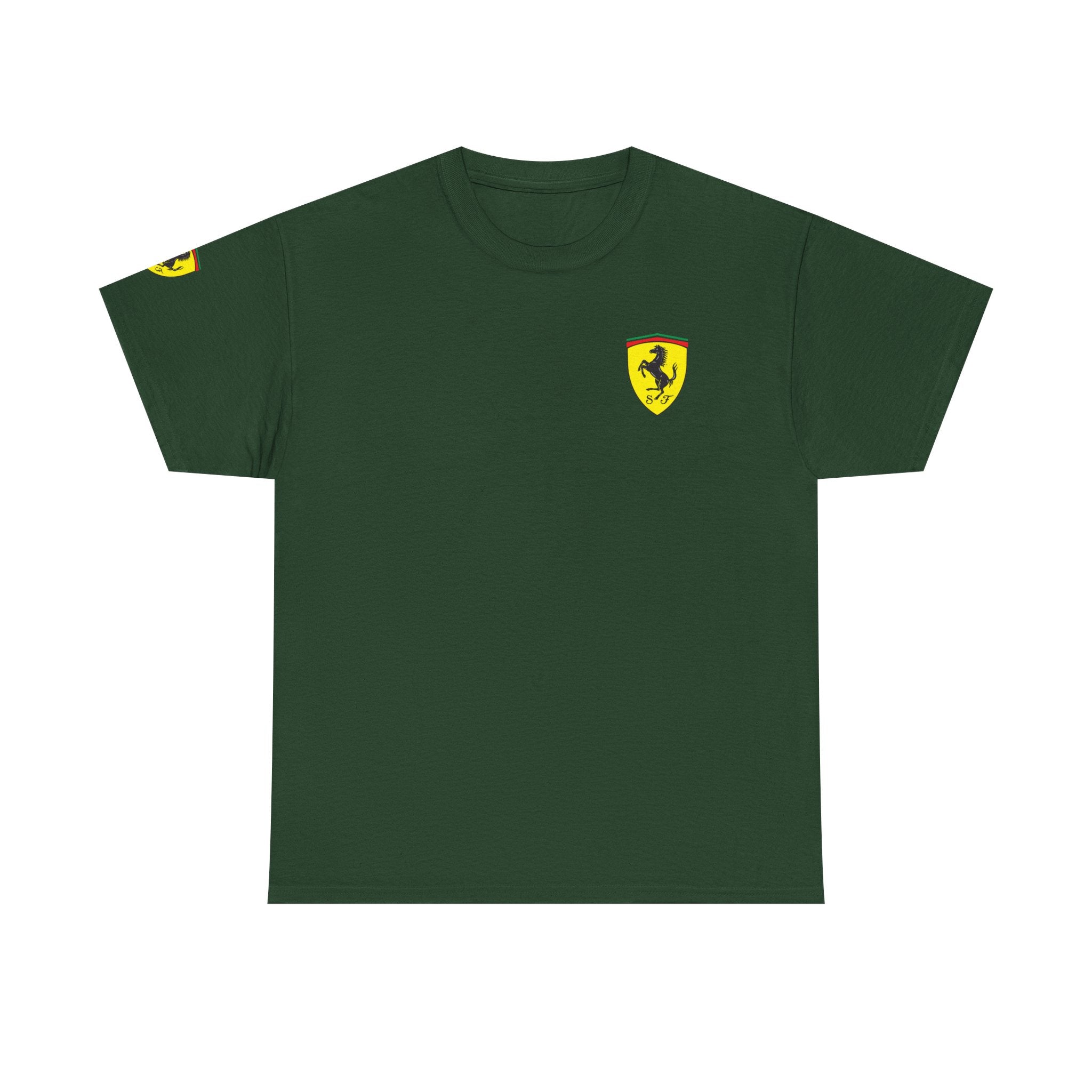 Ferrari Graphic Tee — Classic Racing Logo T-Shirt