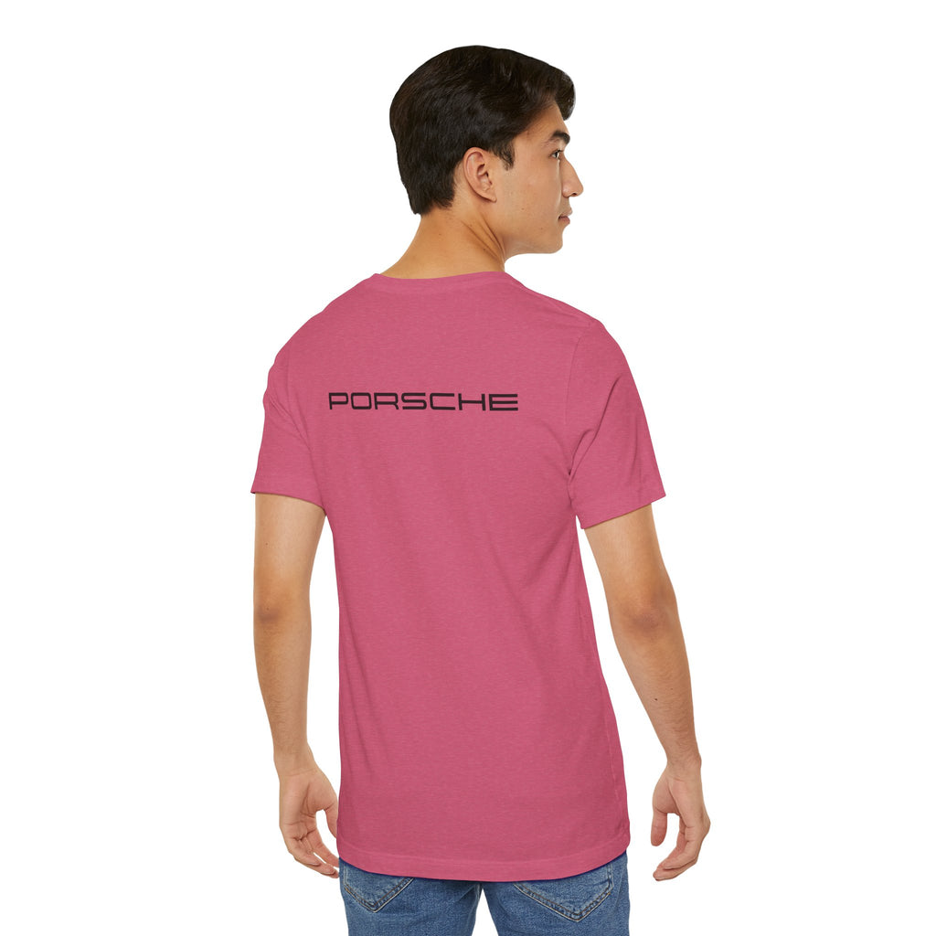 Porsche Crest Tee — Classic Logo Short Sleeve Shirt