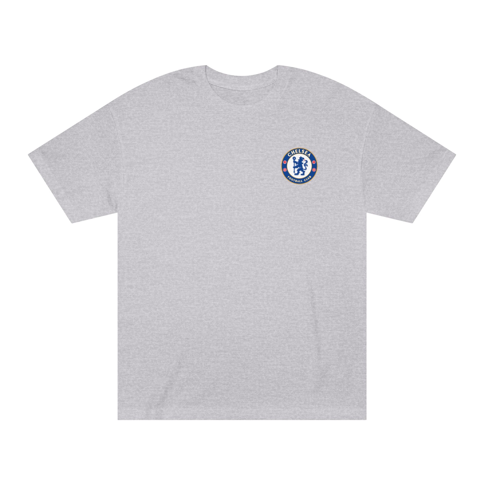 Chelsea Football Club Tee Minimal Crest Front & CHELSEA Back