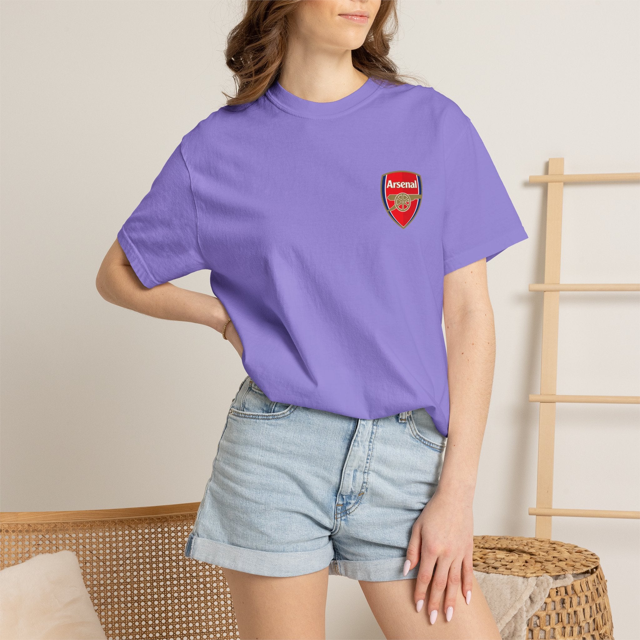 Arsenal Crest T-Shirt — Football Club Logo Tee