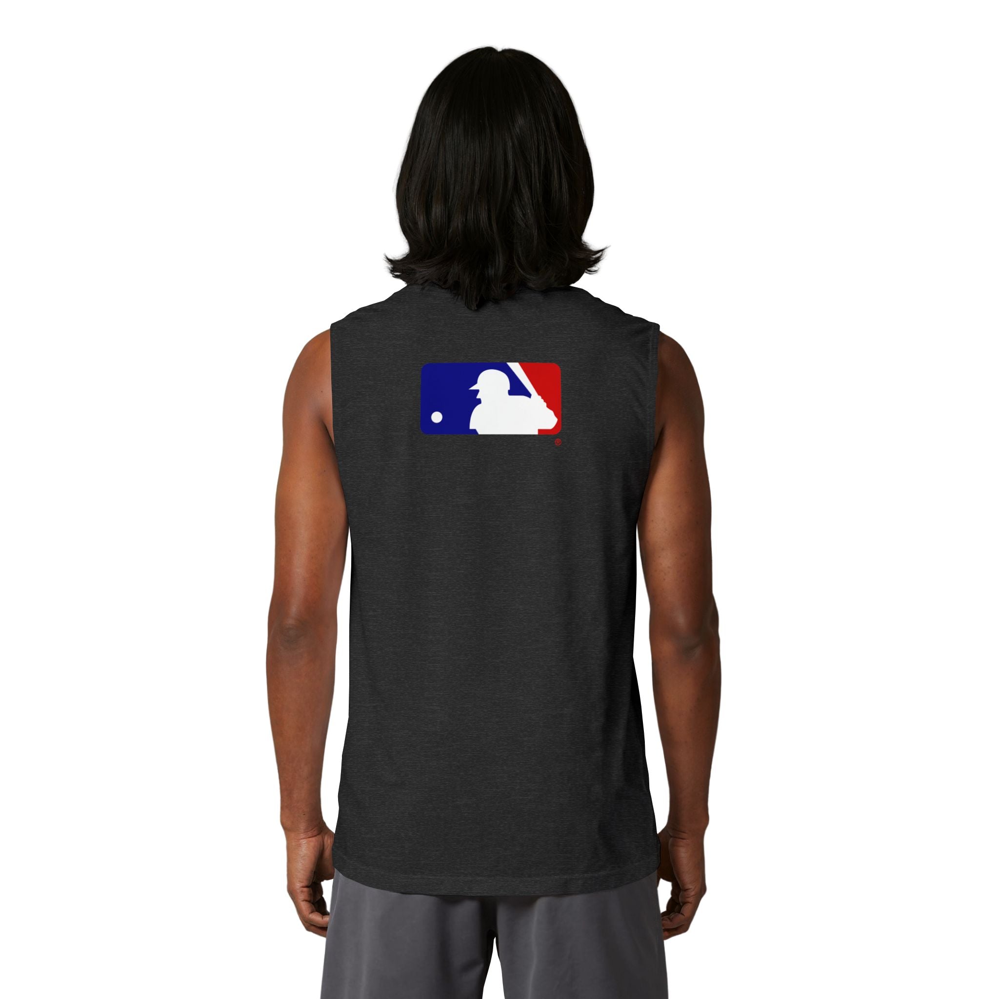 Baseball Logo Muscle Tank  MLB Inspired Sleeveless Tee