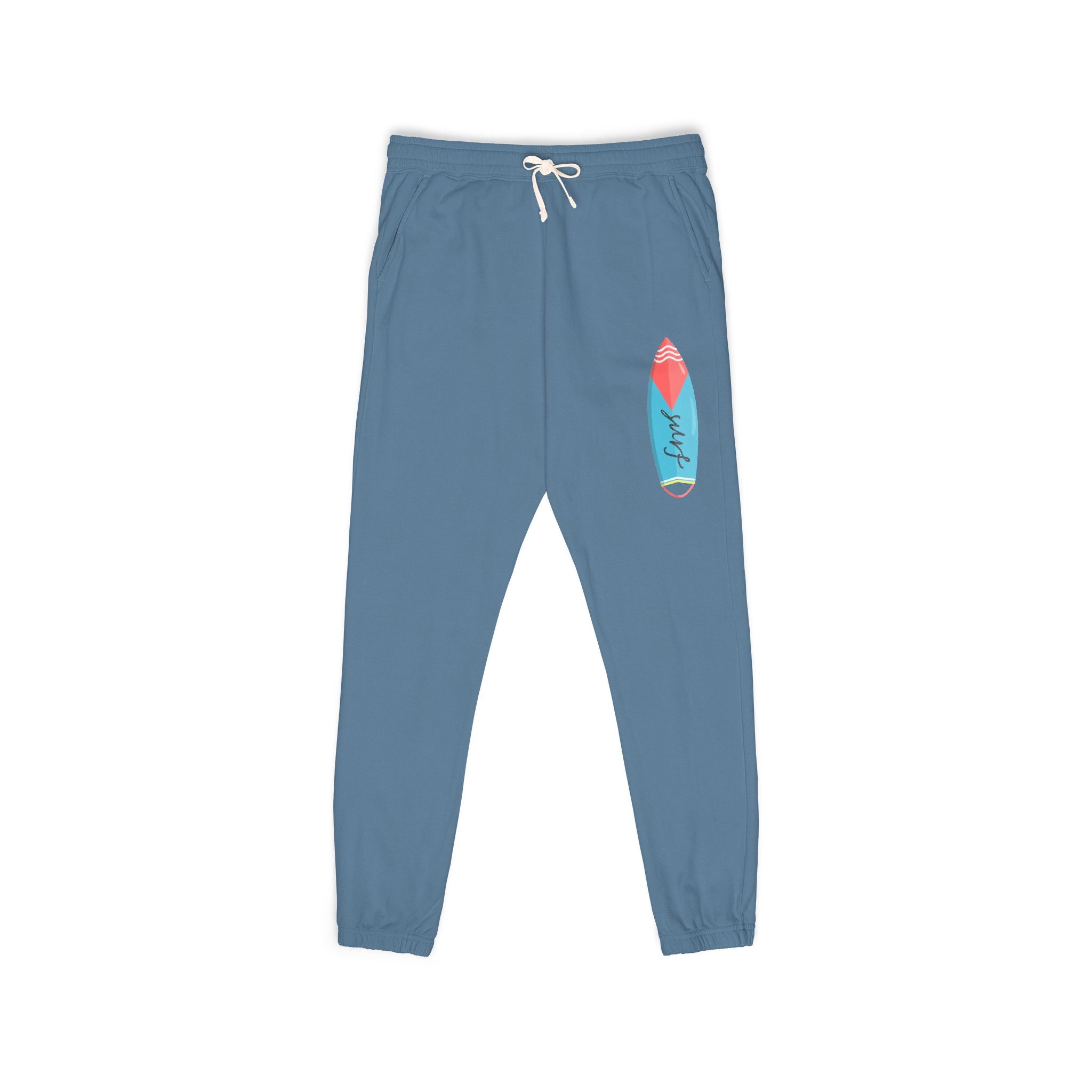 Surfboard Graphic Sweatpants  Coastal Lounge Joggers
