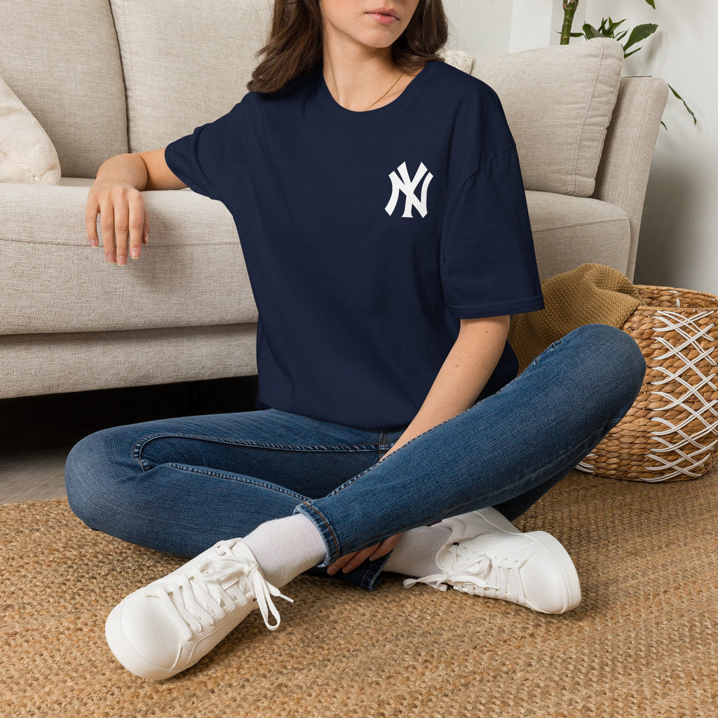 NY Logo T-Shirt | Minimal Baseball Graphic Tee