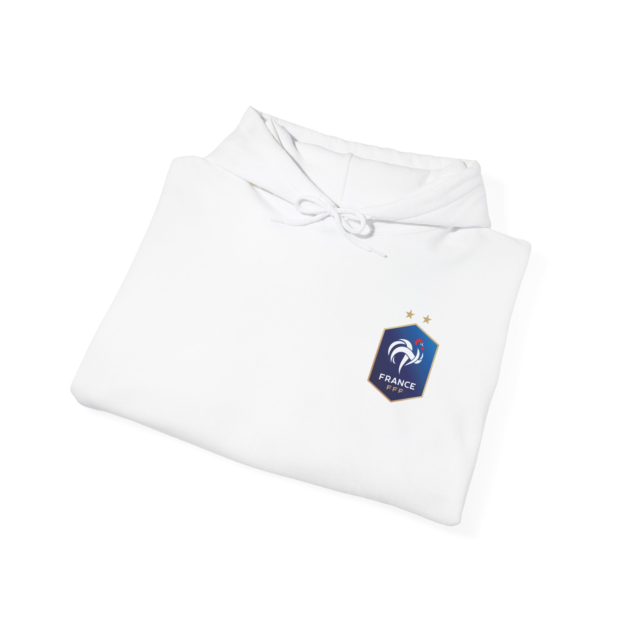 France Logo Hoodie French Crest Pullover with 'FRANCE' Back Print