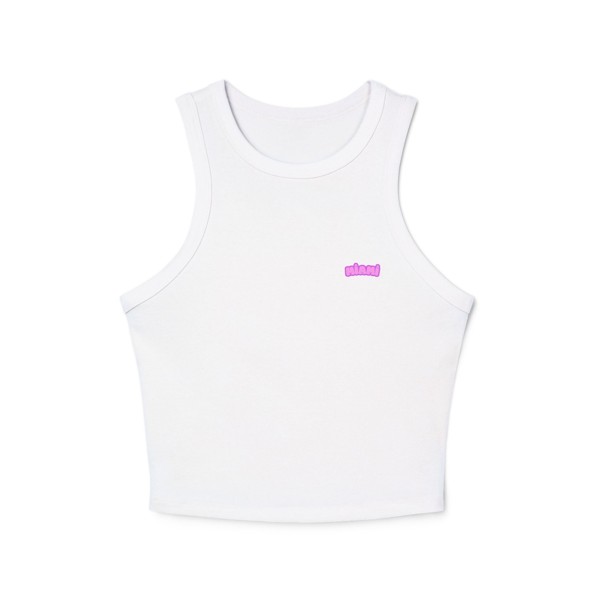 Women's Micro Rib Racer Tank Top