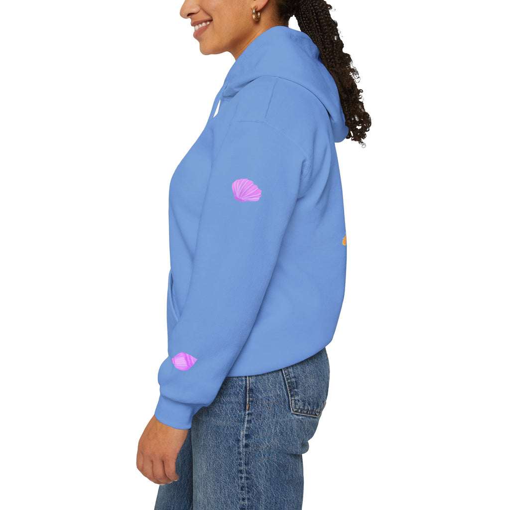 California Palm Tree Hoodie | Beach Island Graphic, Sleeve Icons