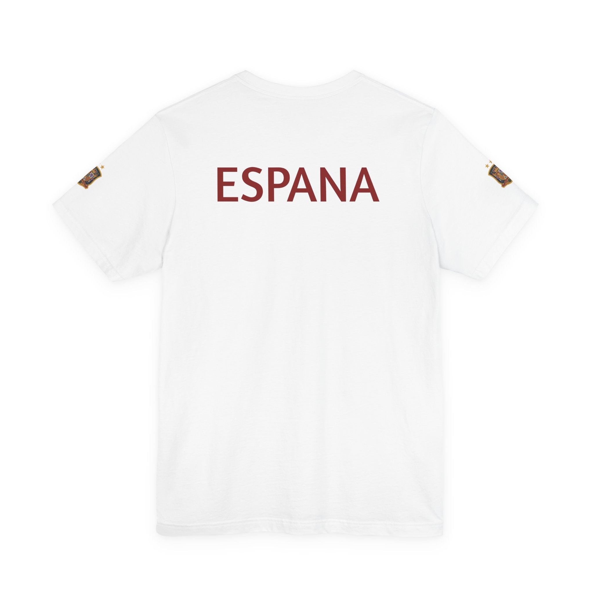 Spain Pride Unisex T-Shirt, Casual Wear, Spain Tee, Travel Souvenir, Sports Fan Gear, Spain Gifts, Cool Summer Shirt
