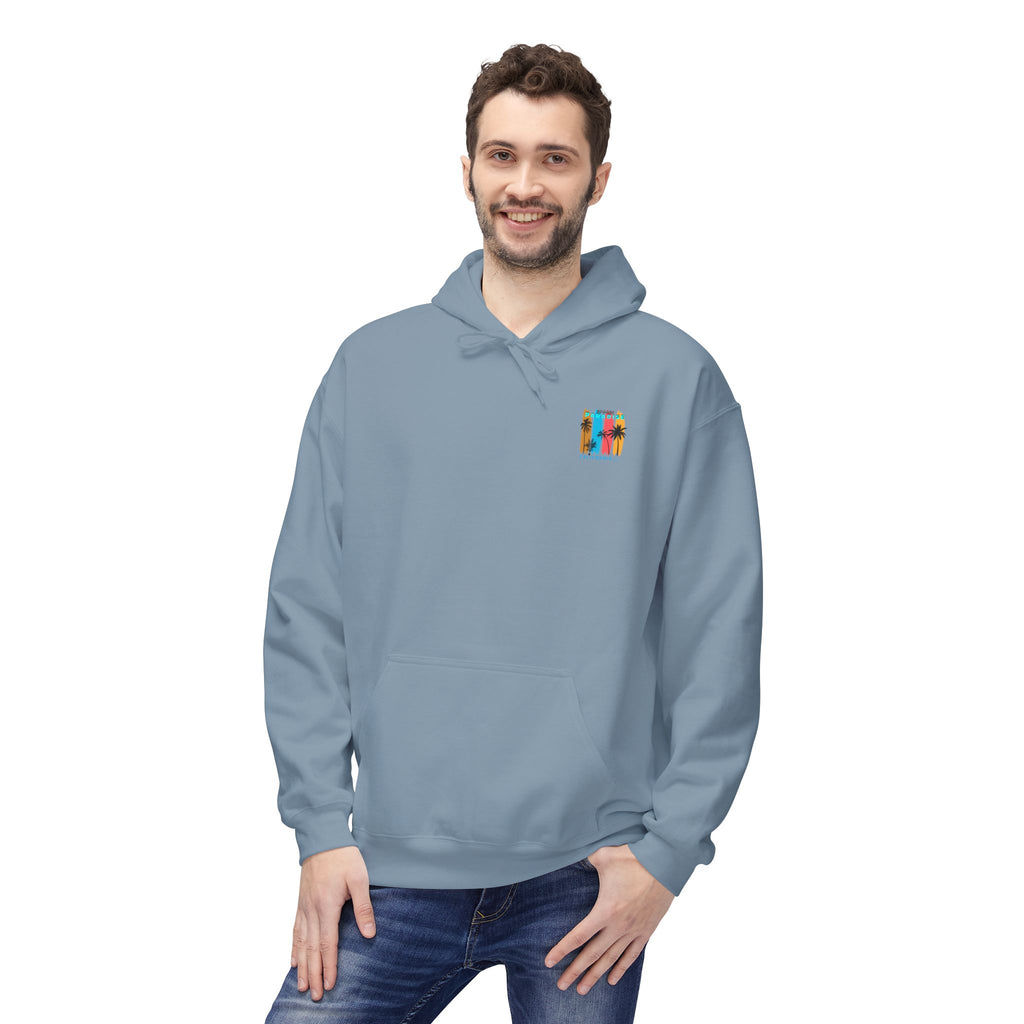 California Sunset Surf Hoodie  Summer Vacation Beach Pullover