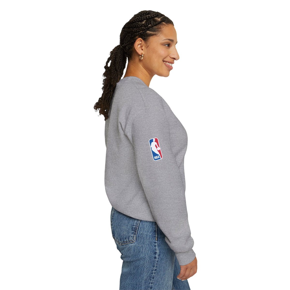 NBA Minimal Logo Crewneck Sweatshirt