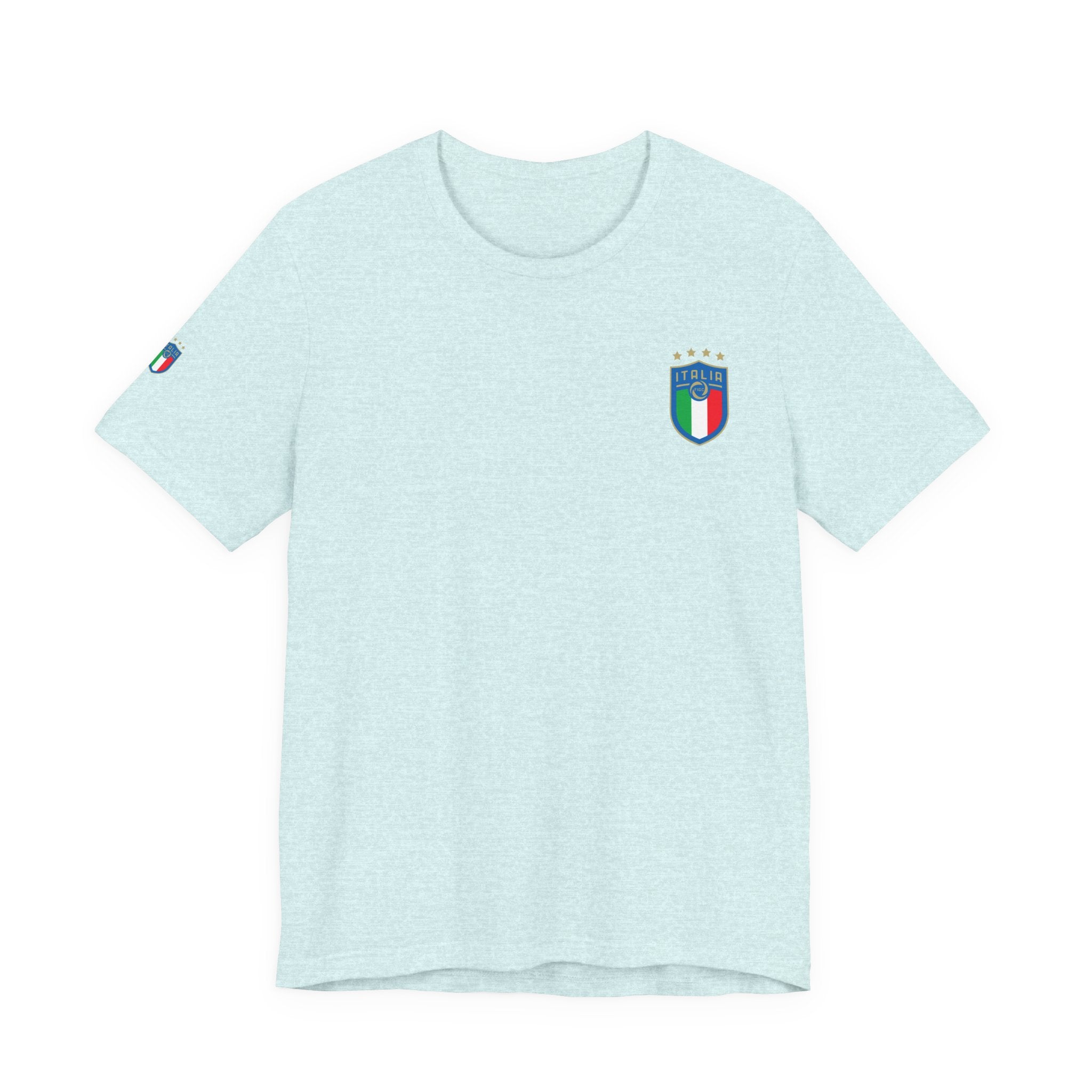 Italy Crest Tee  Italian Flag Shield T-Shirt