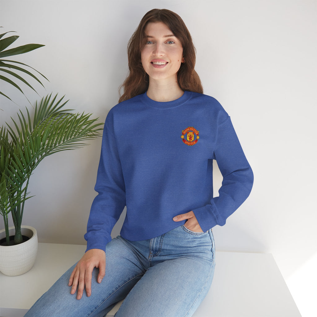 Crewneck Sweatshirt — Manchester United FC Logo Pullover