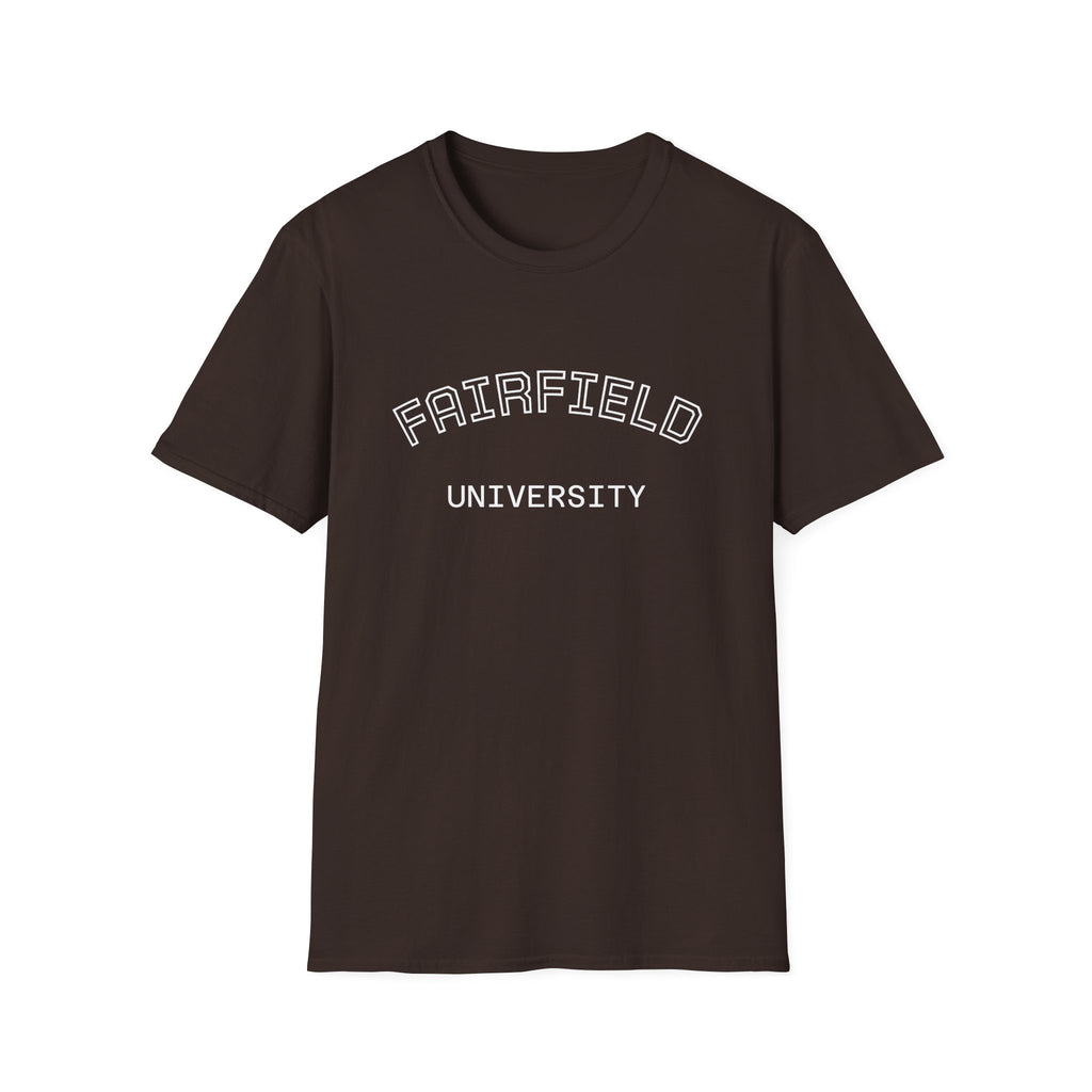 Fairfield University Whale Tee - Unisex Softstyle T-Shirt for Students, Casual Wear, Gift, Graduation, College Apparel