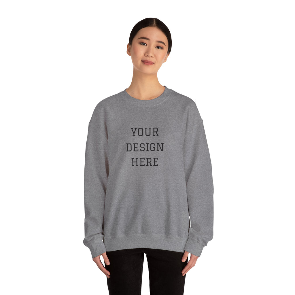 Customizable Message Sweatshirt Personalized Text Crewneck
