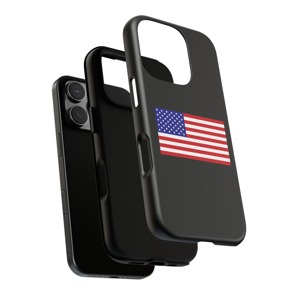 American Flag Phone Case  Patriotic Tough Case for 4th of July & Everyday Protection