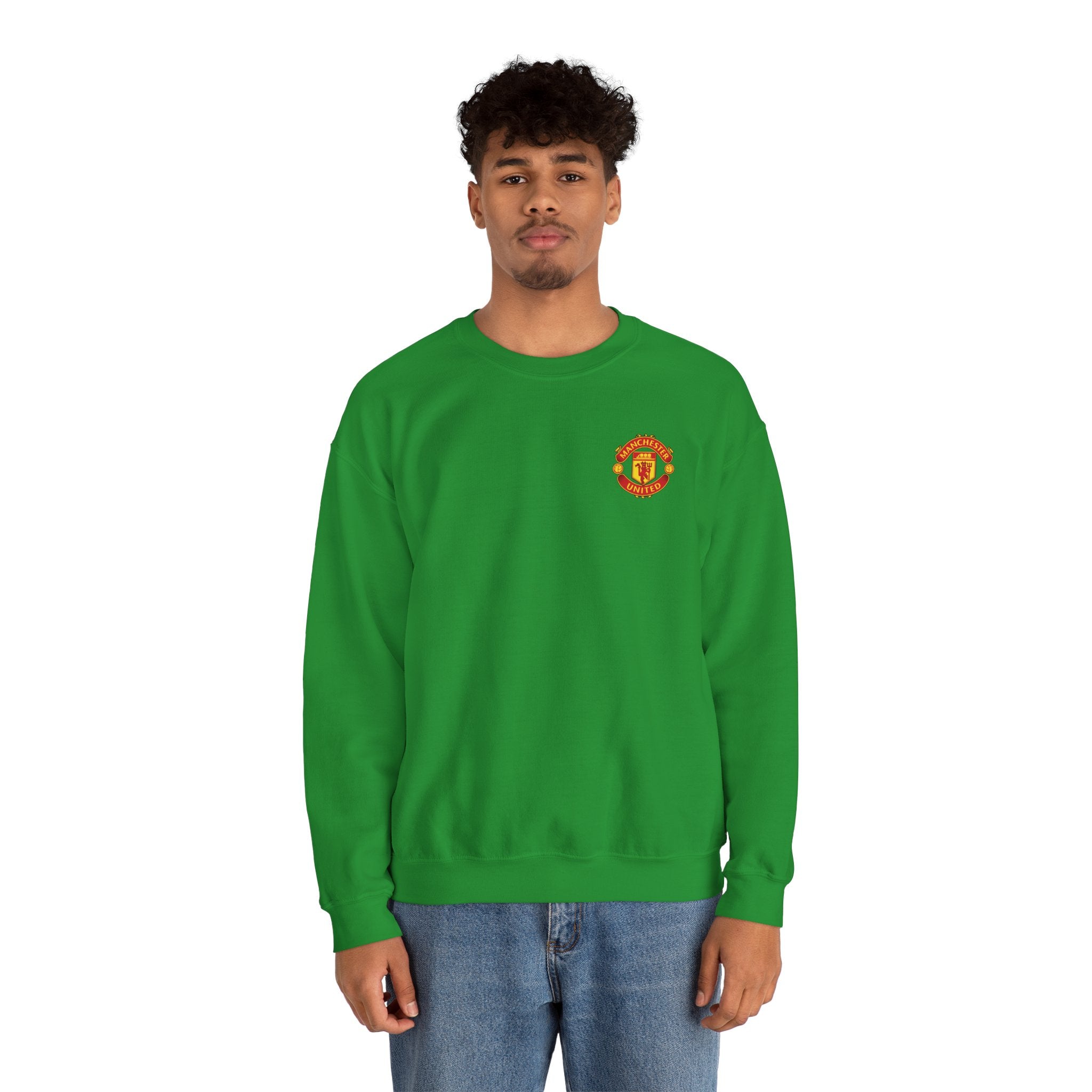 Crewneck Sweatshirt — Manchester United FC Logo Pullover
