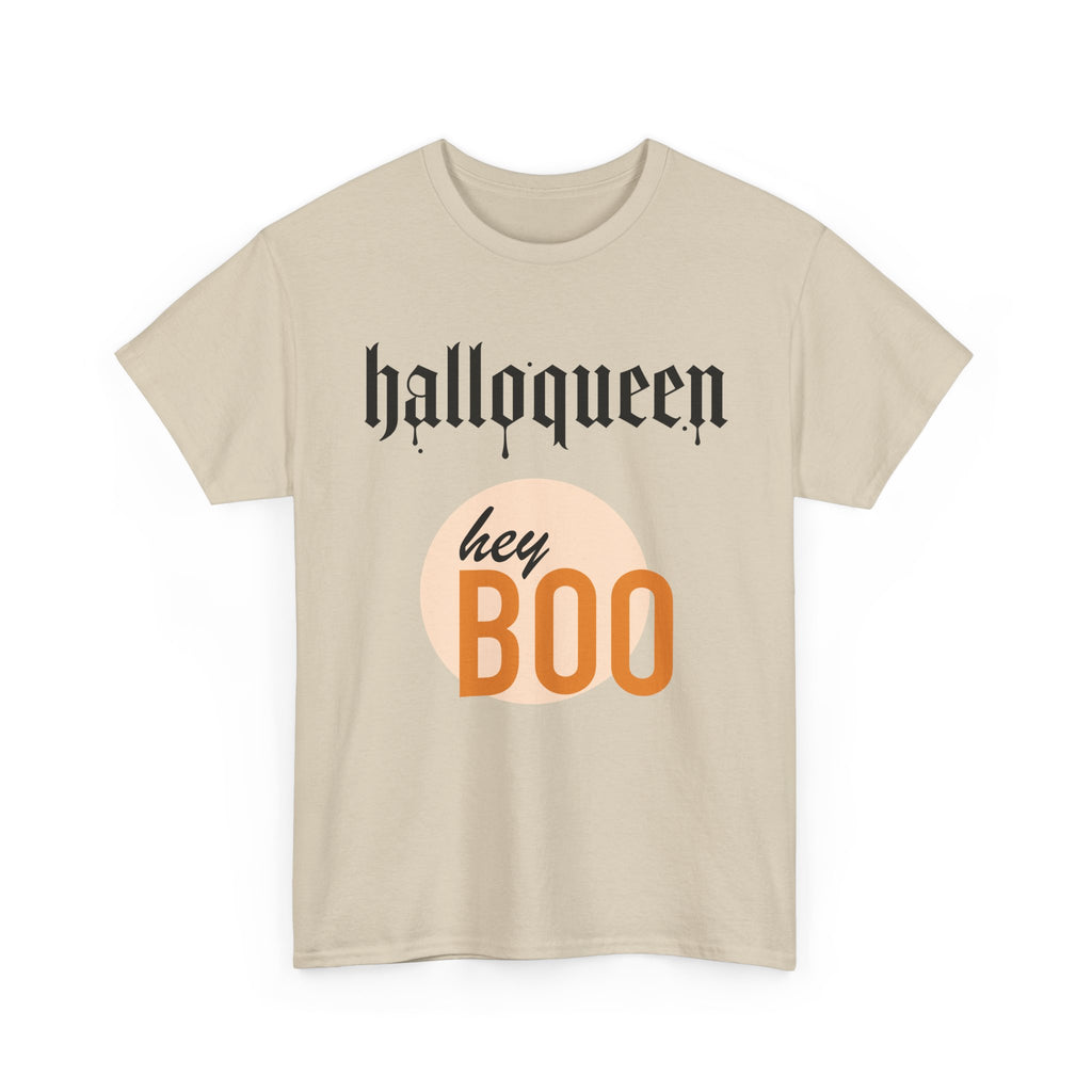 Spooky Ghost Halloween Cotton T-Shirt, Autumn Fashion Surprise for Women and Men, Unisex Tee, Scary Ghost Tee, Halloween Shirt, Fall Fashion