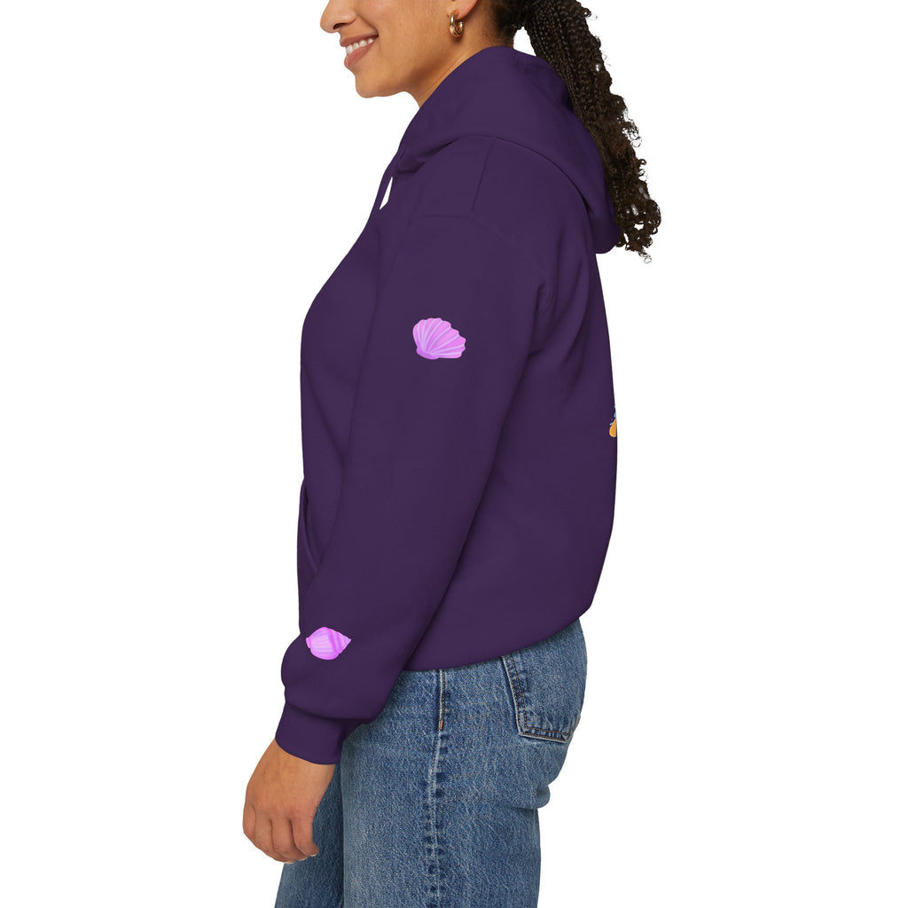 California Palm Tree Hoodie | Beach Island Graphic, Sleeve Icons