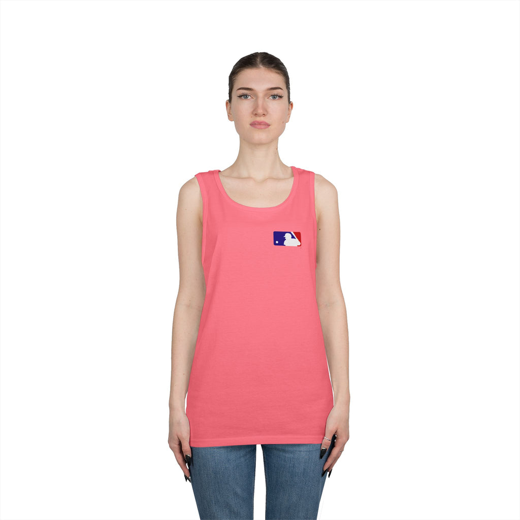 Baseball Glove Tank Top  Vintage Mitt & Ball Graphic