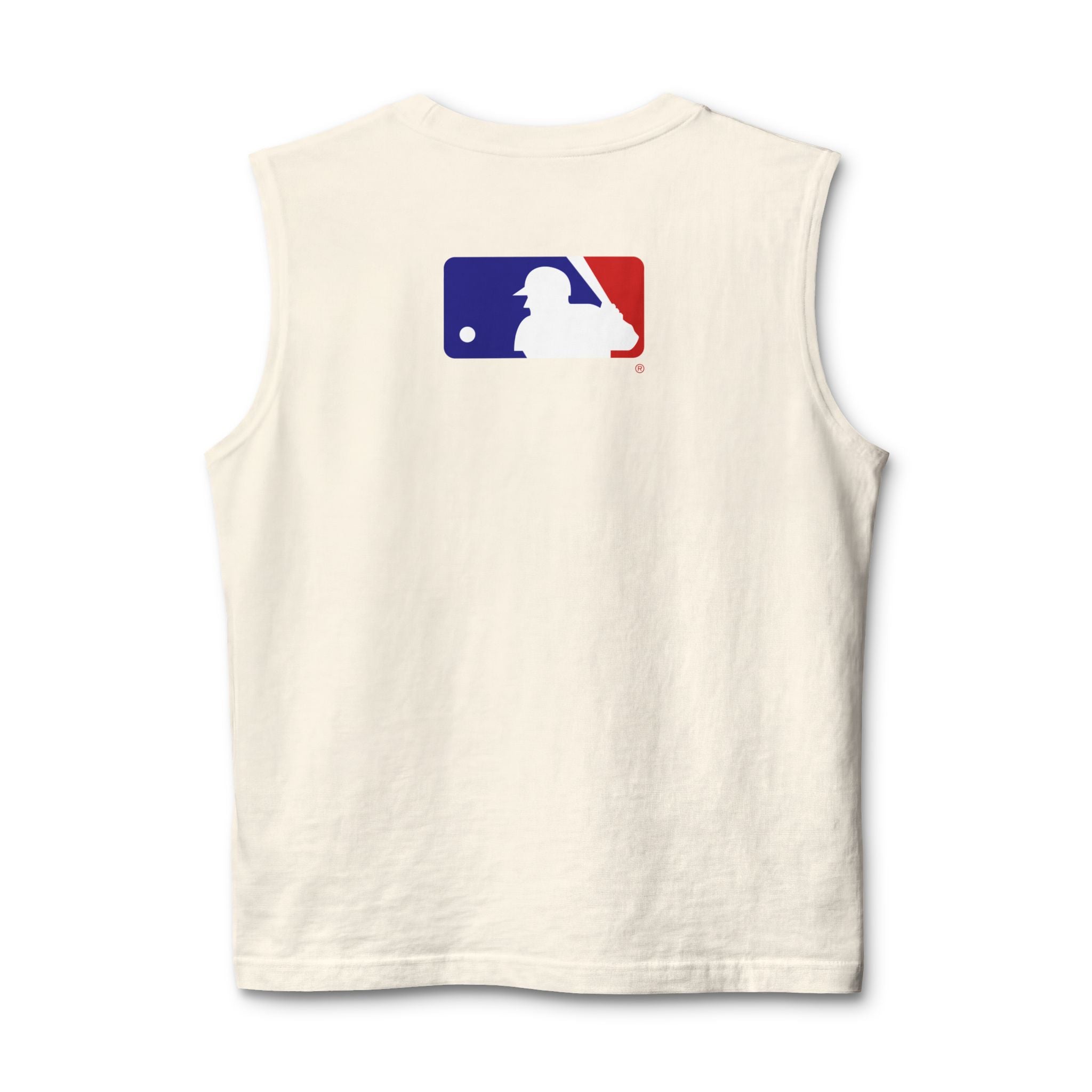 Baseball Logo Muscle Tank  MLB Inspired Sleeveless Tee