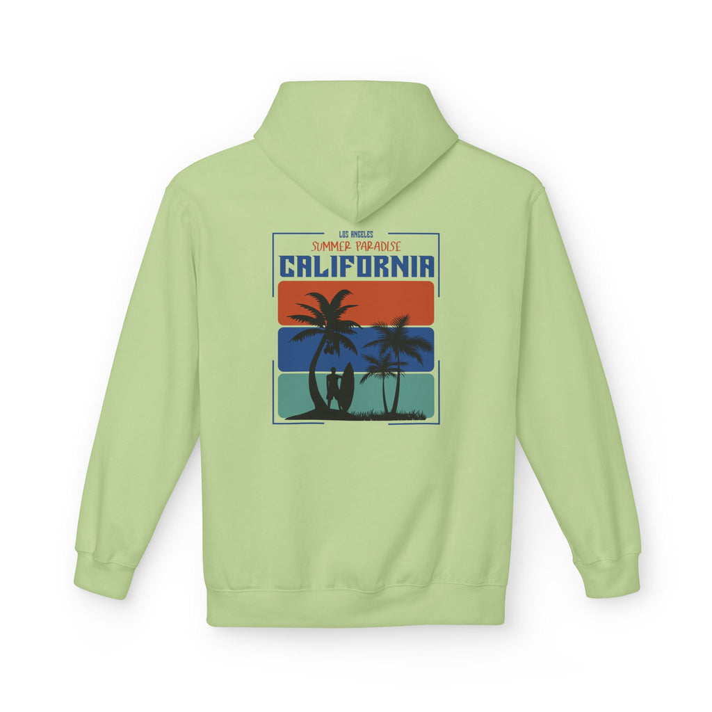 California Sunset Surf Hoodie  Summer Vacation Beach Pullover