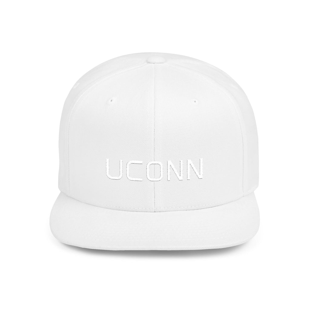 UConn Flat Bill Snapback Hat
