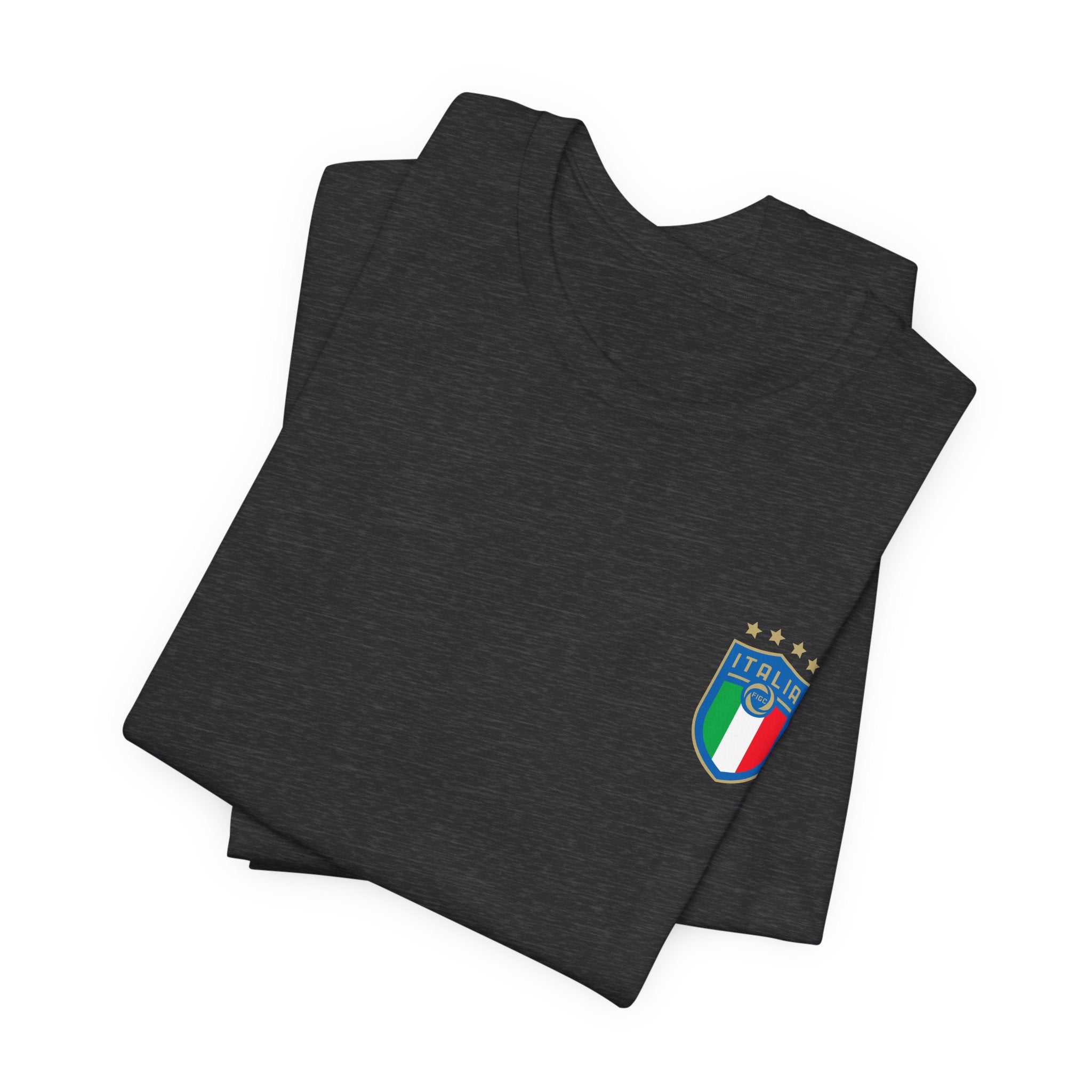 Italy Crest Tee  Italian Flag Shield T-Shirt