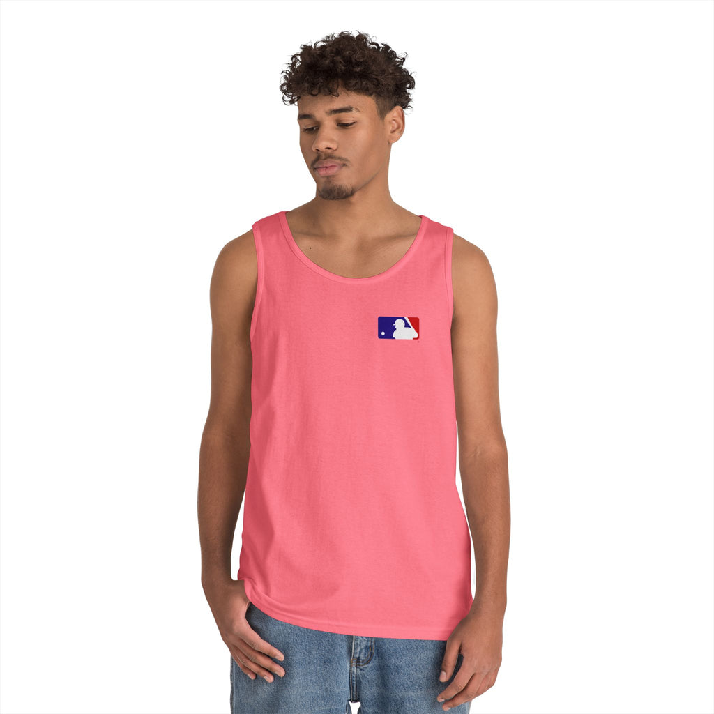 Baseball Glove Tank Top  Vintage Mitt & Ball Graphic