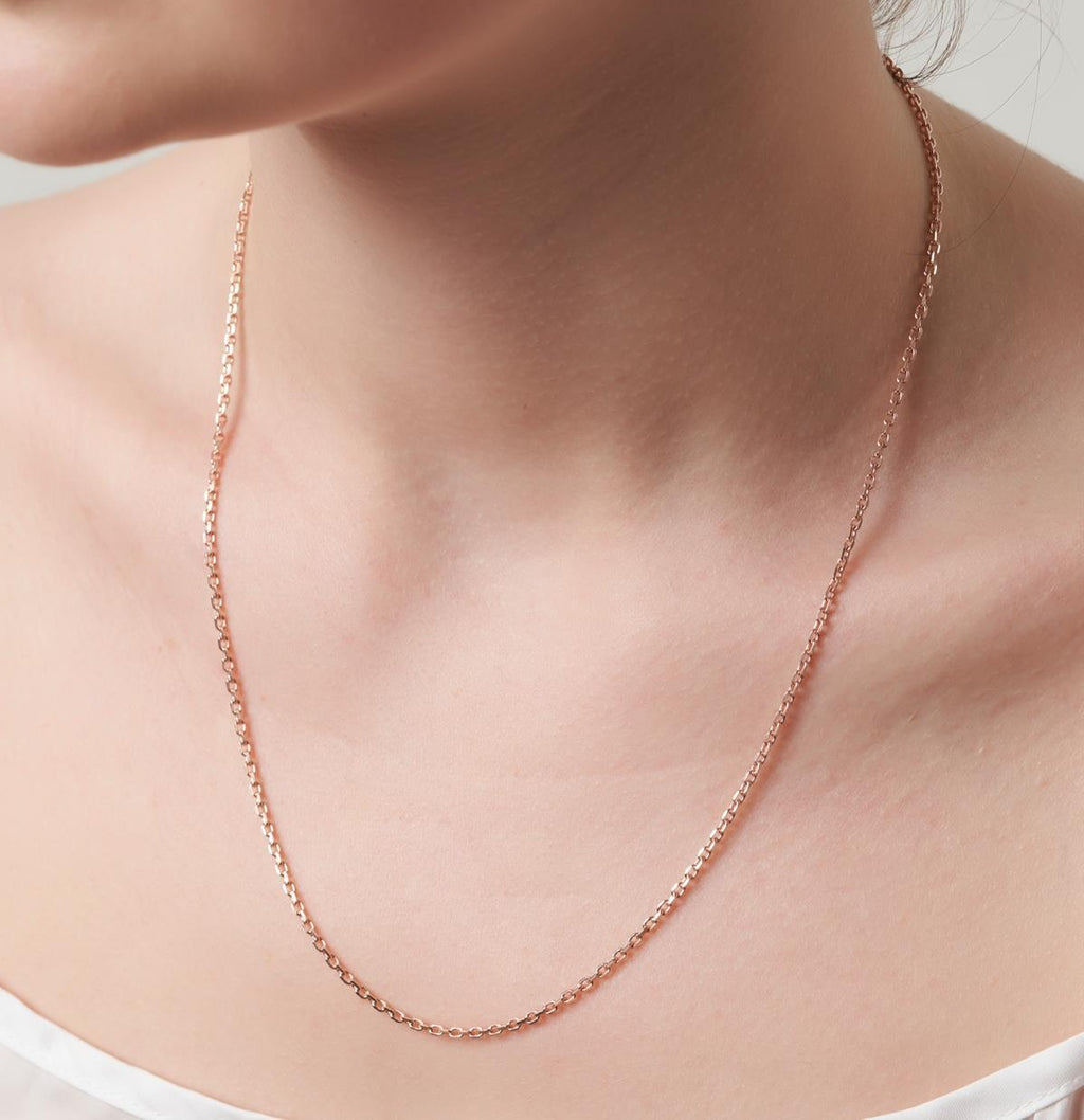925 sterling silver chain necklace - Etna Gift
