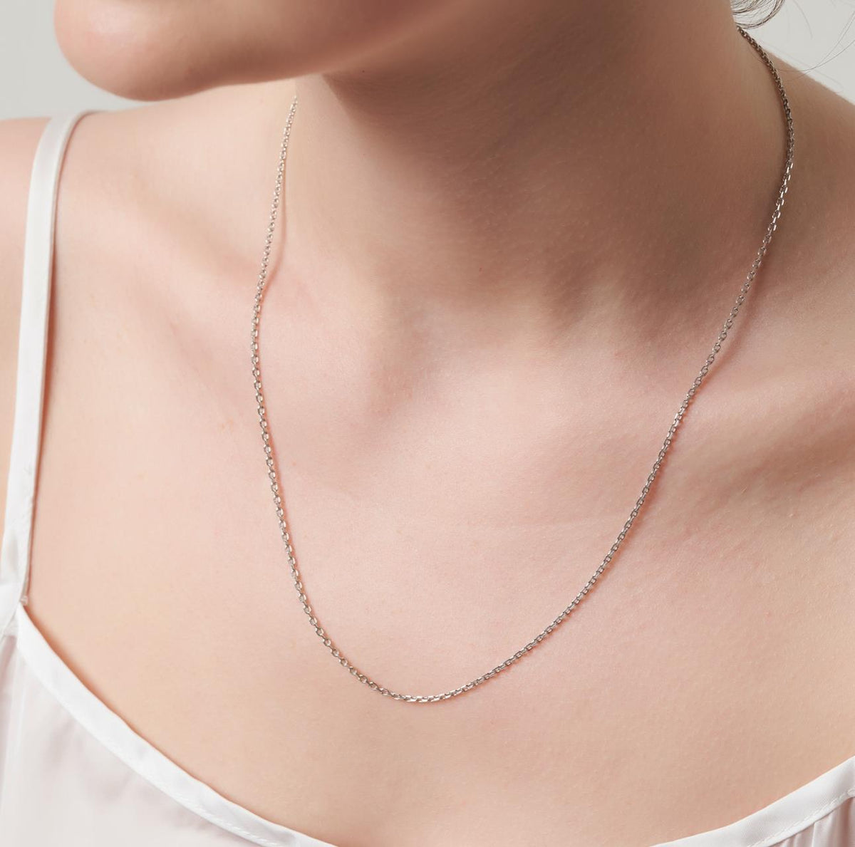 925 sterling silver chain necklace - Etna Gift