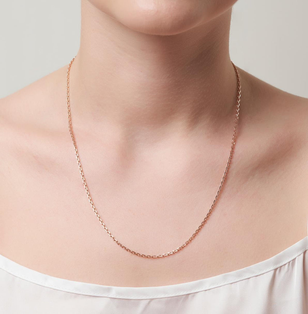 925 sterling silver chain necklace - Etna Gift
