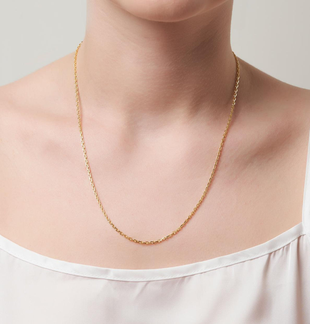 925 sterling silver chain necklace - Etna Gift