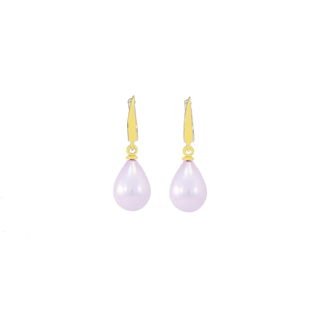 925 Sterling Silver Pearl Drop Earrings - Etna Gift